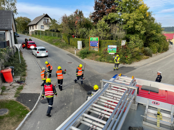 Verkehrsunfall im Ortsgebiet