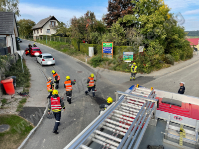 Verkehrsunfall im Ortsgebiet