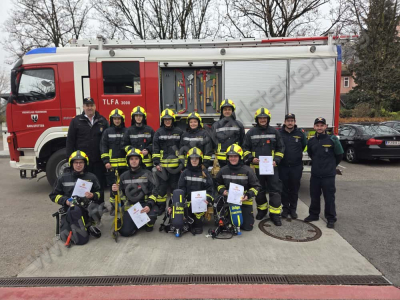 Erfolgreiche Ausbildungsprüfung Atemschutz