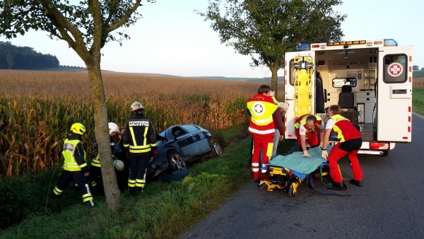 Verkehrsunfall zwischen Karlstetten und Untermamau
